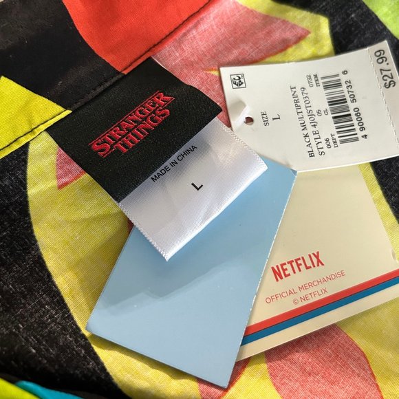 NWT Target x Stranger Things Short Sleeve Romper ASO Eleven - Picture 5 of 9